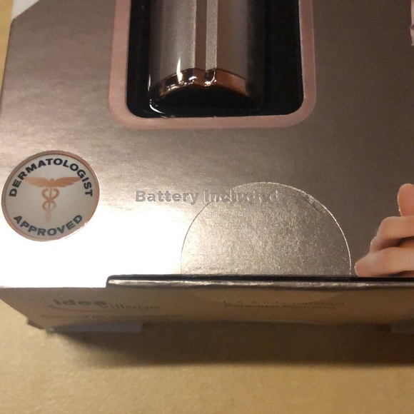 Brand new! Finishing Touch FLAWLESS facial hair remover gold plated - Picture 4 of 8